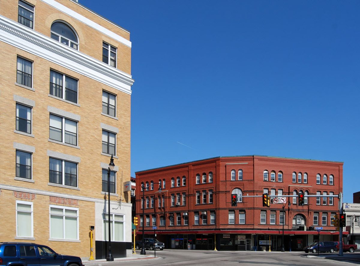 Downtown Attleboro, Massachusetts streetscape