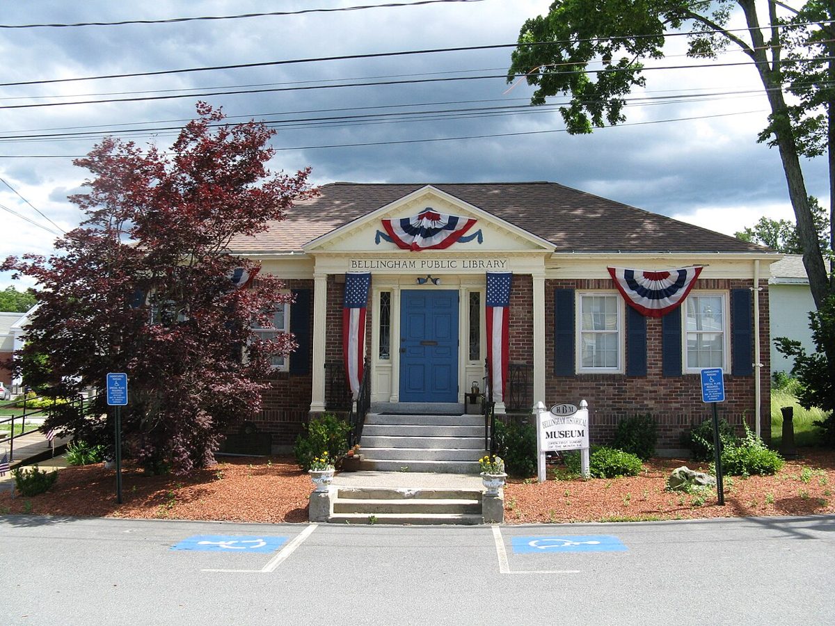 Bellingham Public Library in Bellingham, Massachusetts
