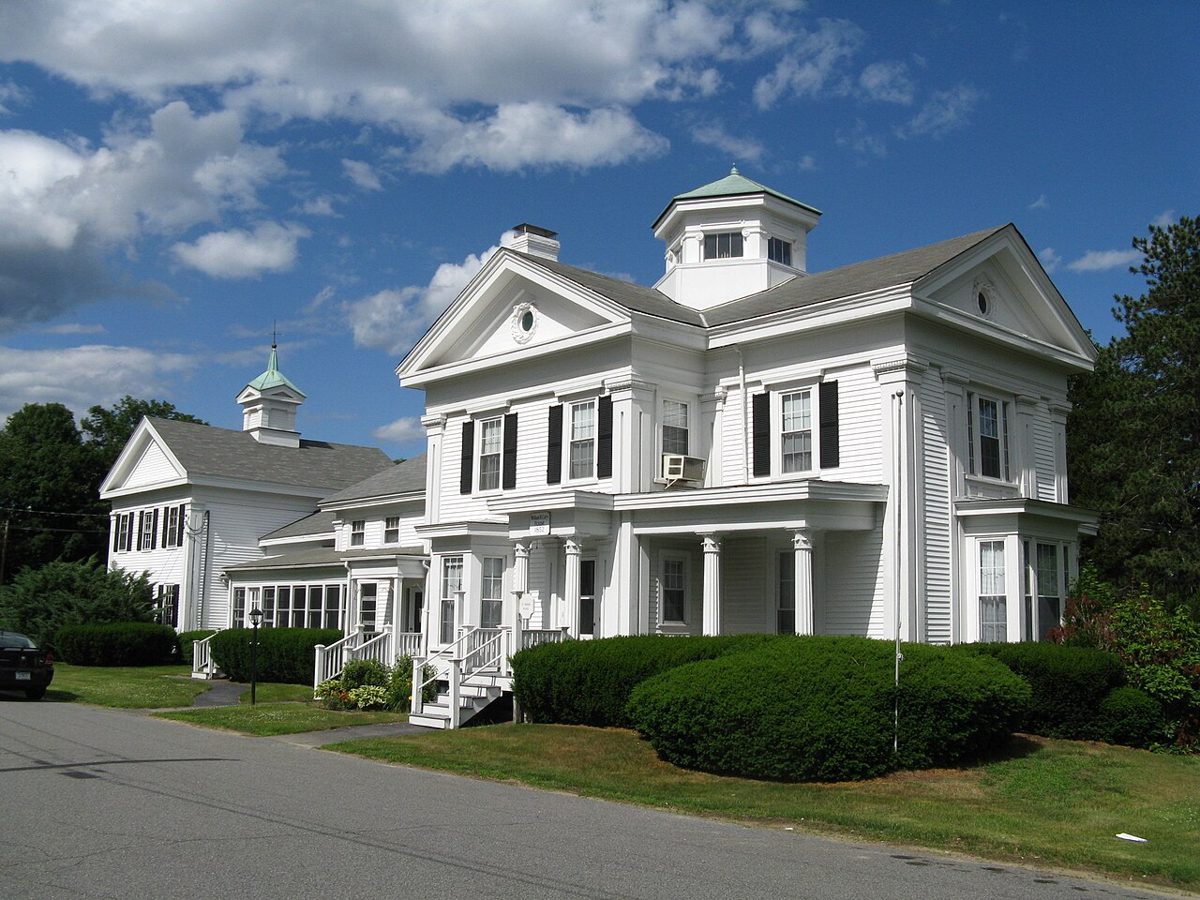 Historic William H. Cary House in Medway, Massachusetts
