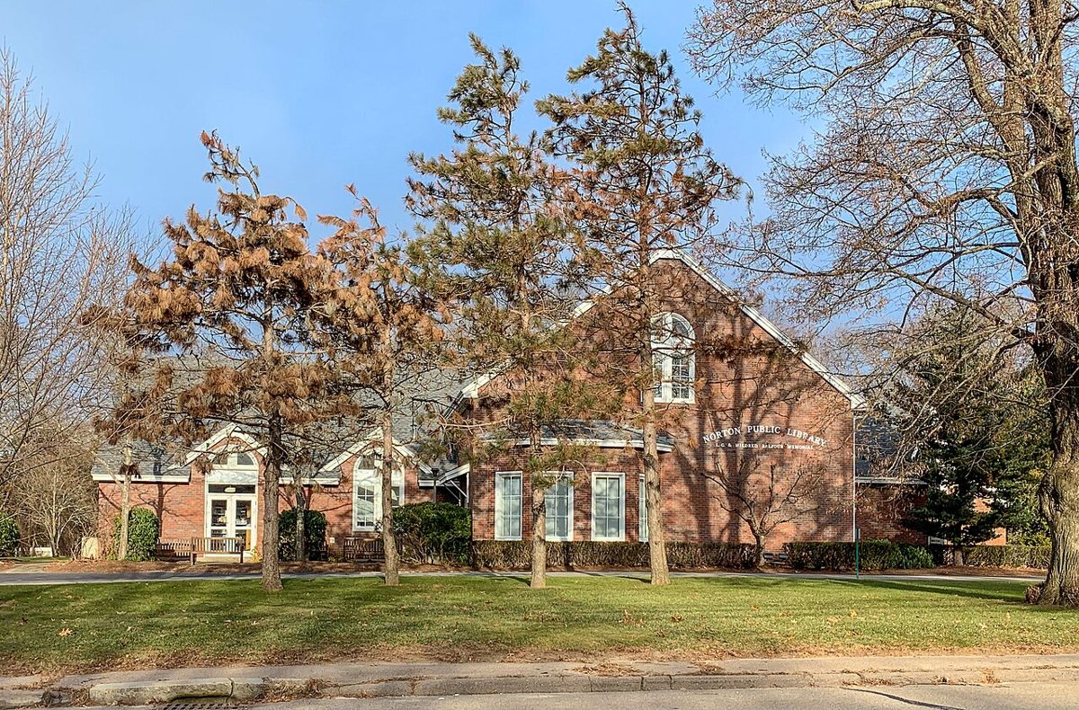 Norton Public Library in Norton, Massachusetts